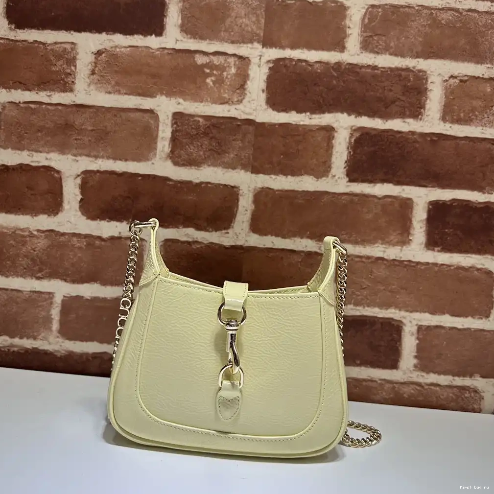 First bag ru SHOULDER GUCCI JACKIE BAG-19.5*18*3.5CM 0626